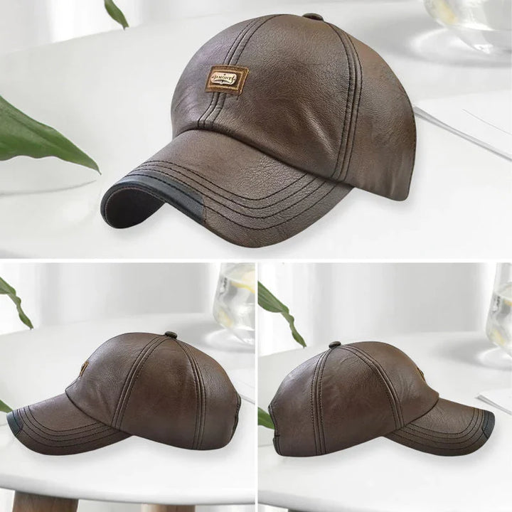 ASENSIO™|NEW LEATHER CAP