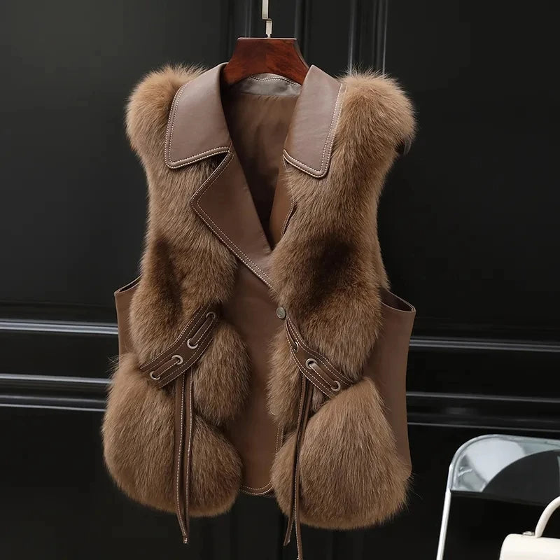 VIVIANA™|FAUX FUR VEST