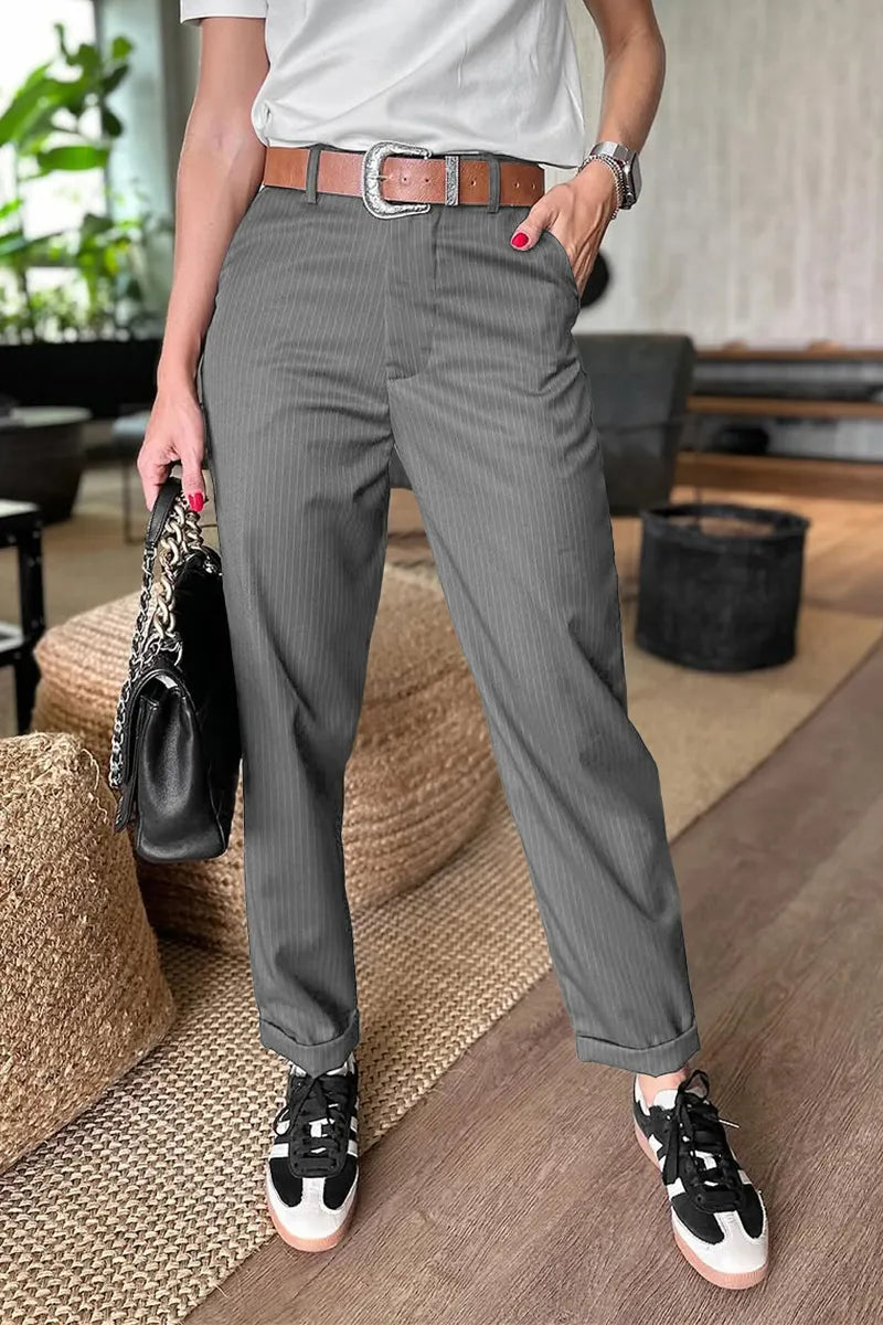 SYLVIA™|STRIPED PANTS