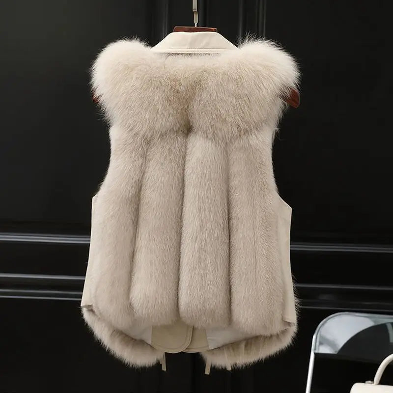 VIVIANAMC| GILET EN PELLICCIA SINTETICA