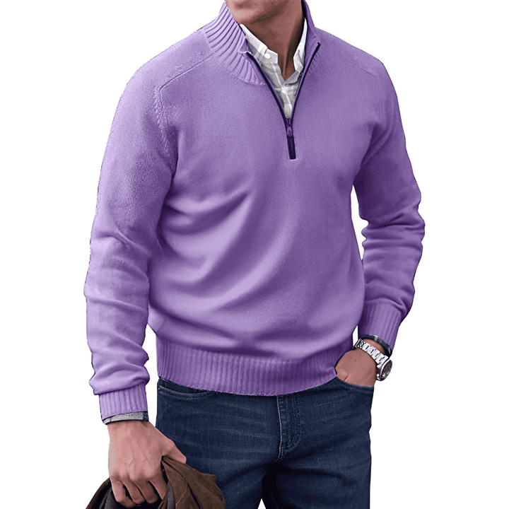 EMILIO™|ELEGANT ZIPPER SWEATER