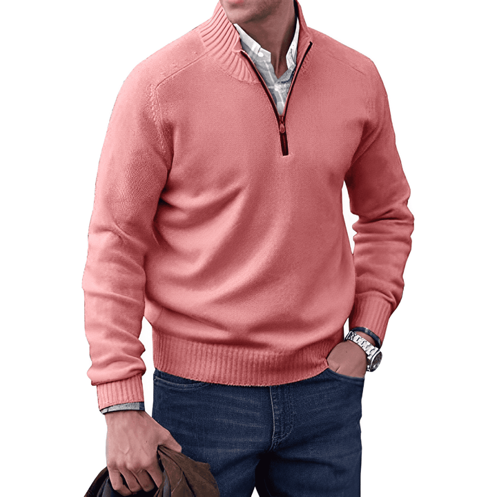 EMILIO™|ELEGANT ZIPPER SWEATER