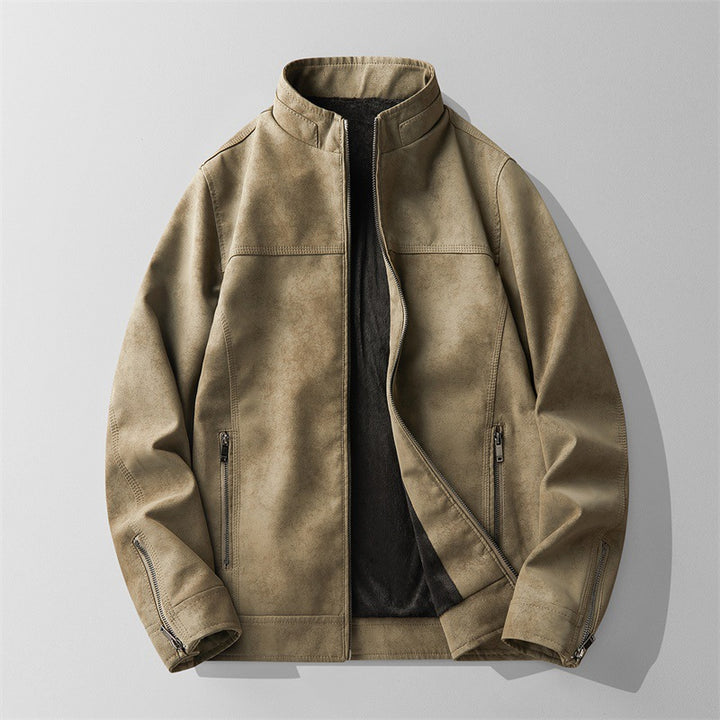 MARCOLA™|LEATHER JACKET