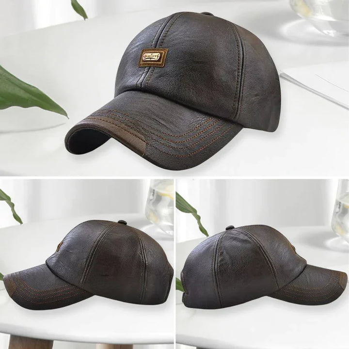 ASENSIO™|NEW LEATHER CAP