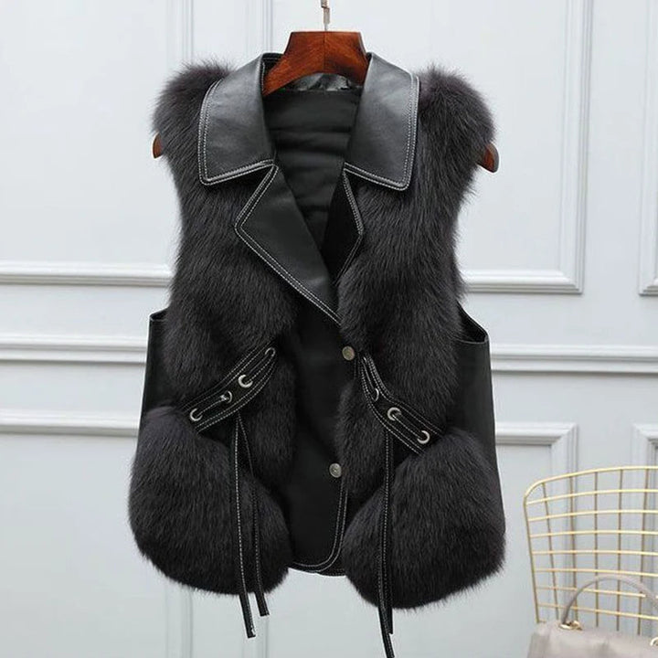 VIVIANAMC| GILET EN PELLICCIA SINTETICA