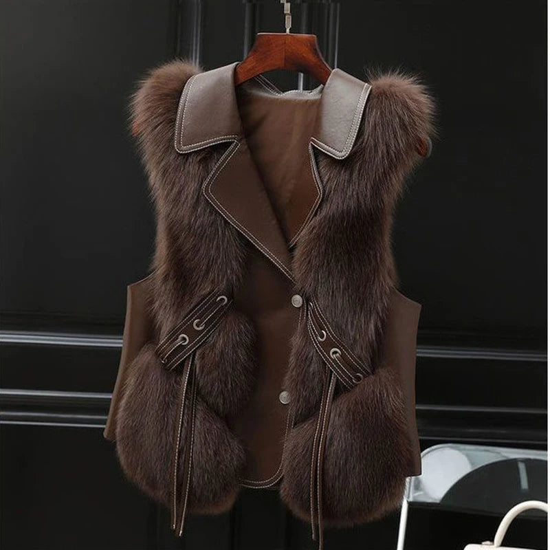 VIVIANA™|FAUX FUR VEST